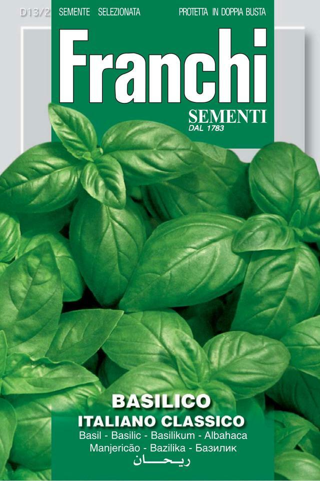 2151982848-1.jpg Basil Italiano Classico (Ocimum basilicum L.) (Bag) - Franchi Sementi - Image 1