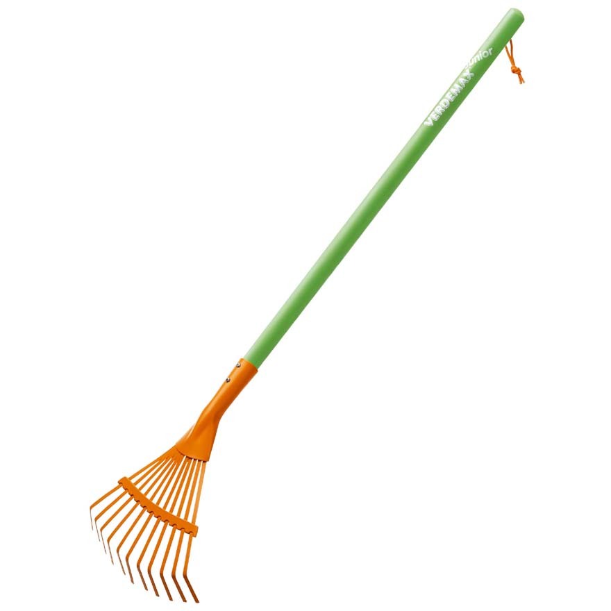 2375128608-1.jpg Leaf Rake with Handle (Kids Tools) - Verdemax - Image 1