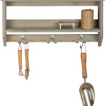 Shelf With Hooks L (Piece) - Furn Art