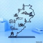 Lebanon Map (Pcs) - Steelouette