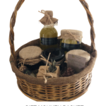 Basket Round with Handle (Package) - Agrigex