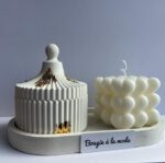 Candle Concrete Gold Set (pcs) - Bougie A La Mode - Image 2