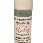 Aches Muscle Oil (Bottle) - Handmade by Em