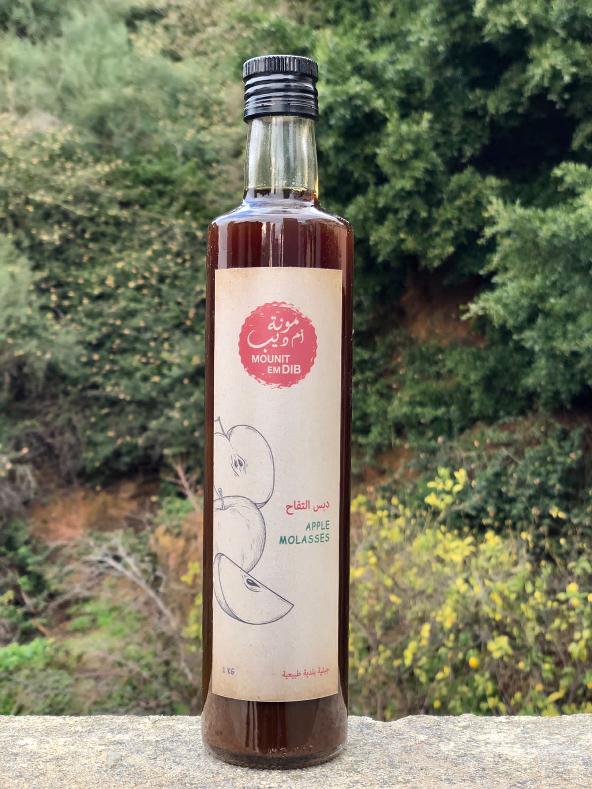 Molasses Apple (Bottle) - Mounet Em Dib Molasses Apple (Bottle) - Mounet Em Dib - Image 1