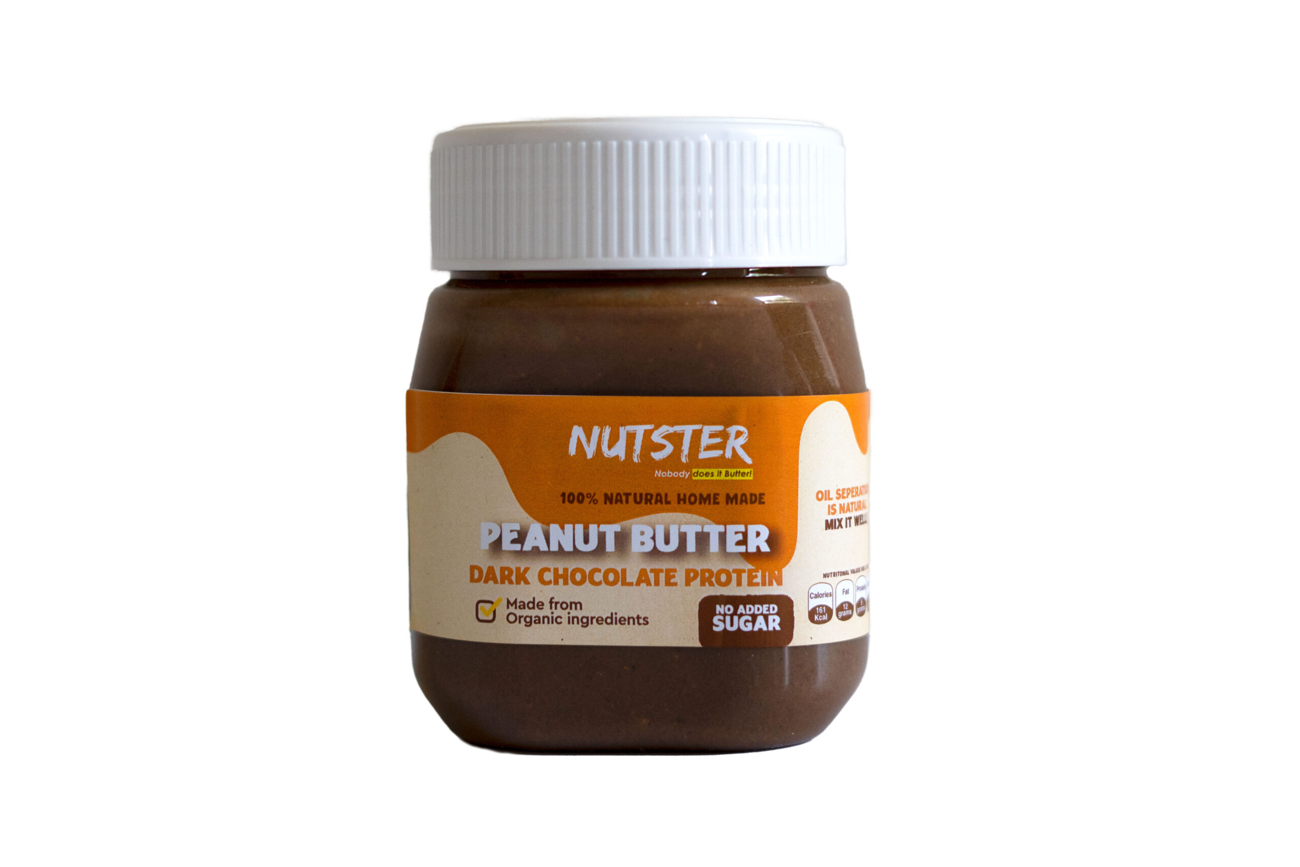 Peanut Butter Dark Chocolate (Jar) - Nutster Peanut Butter Dark Chocolate (Jar) - Nutster - Image 1