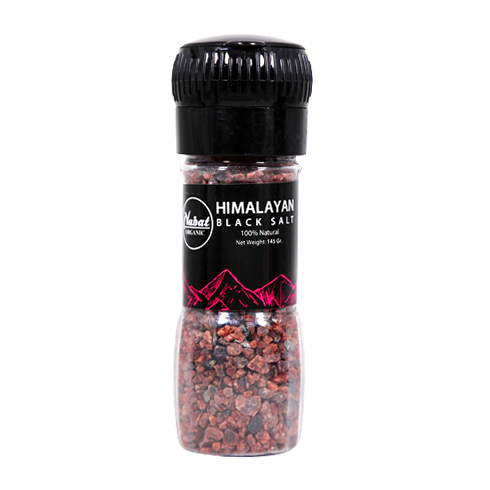 Salt Himalayan Black (Grinder) - Nabat Organic