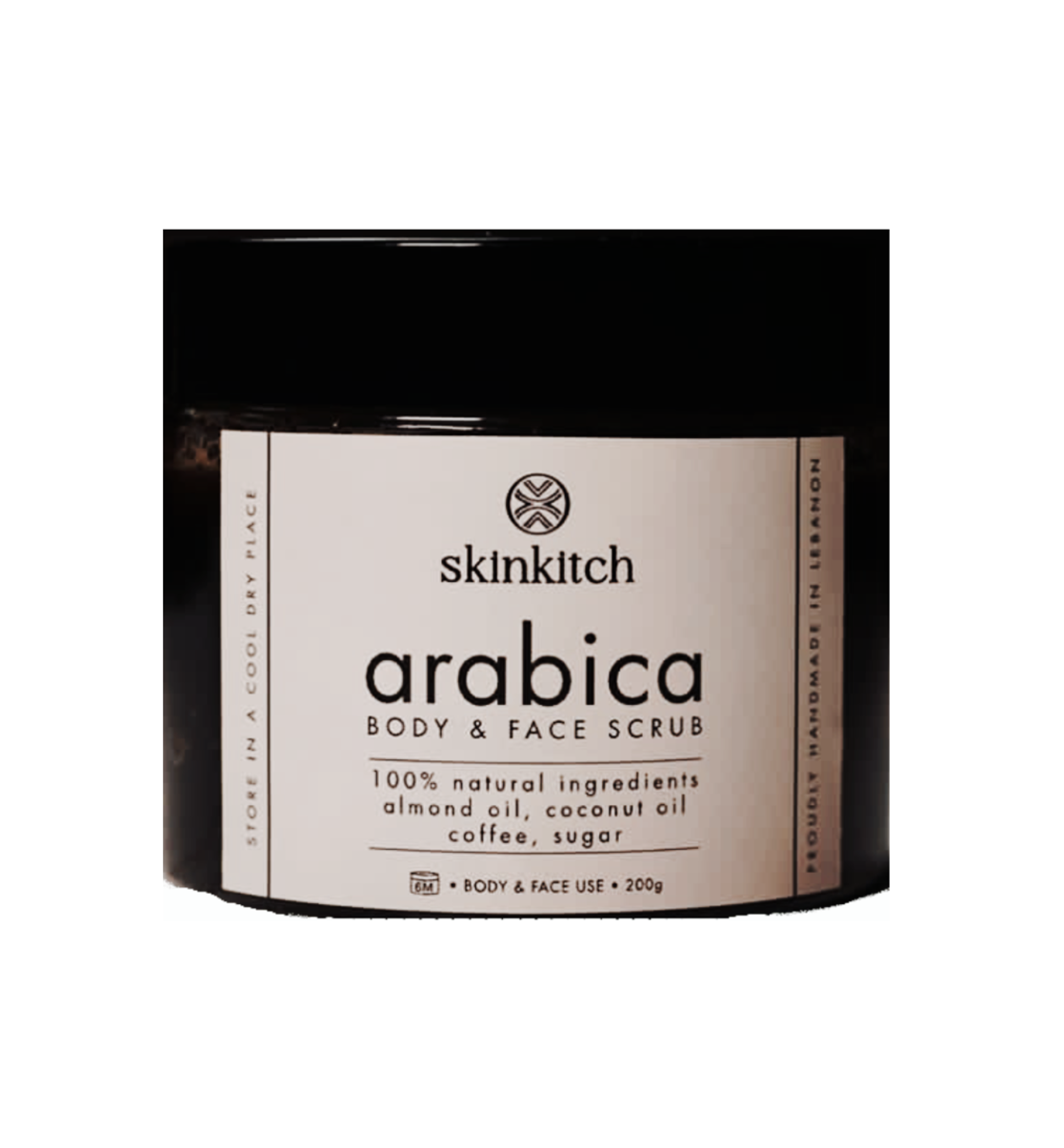 Scrub Arabica Coffee (Jar) - SkinKitch