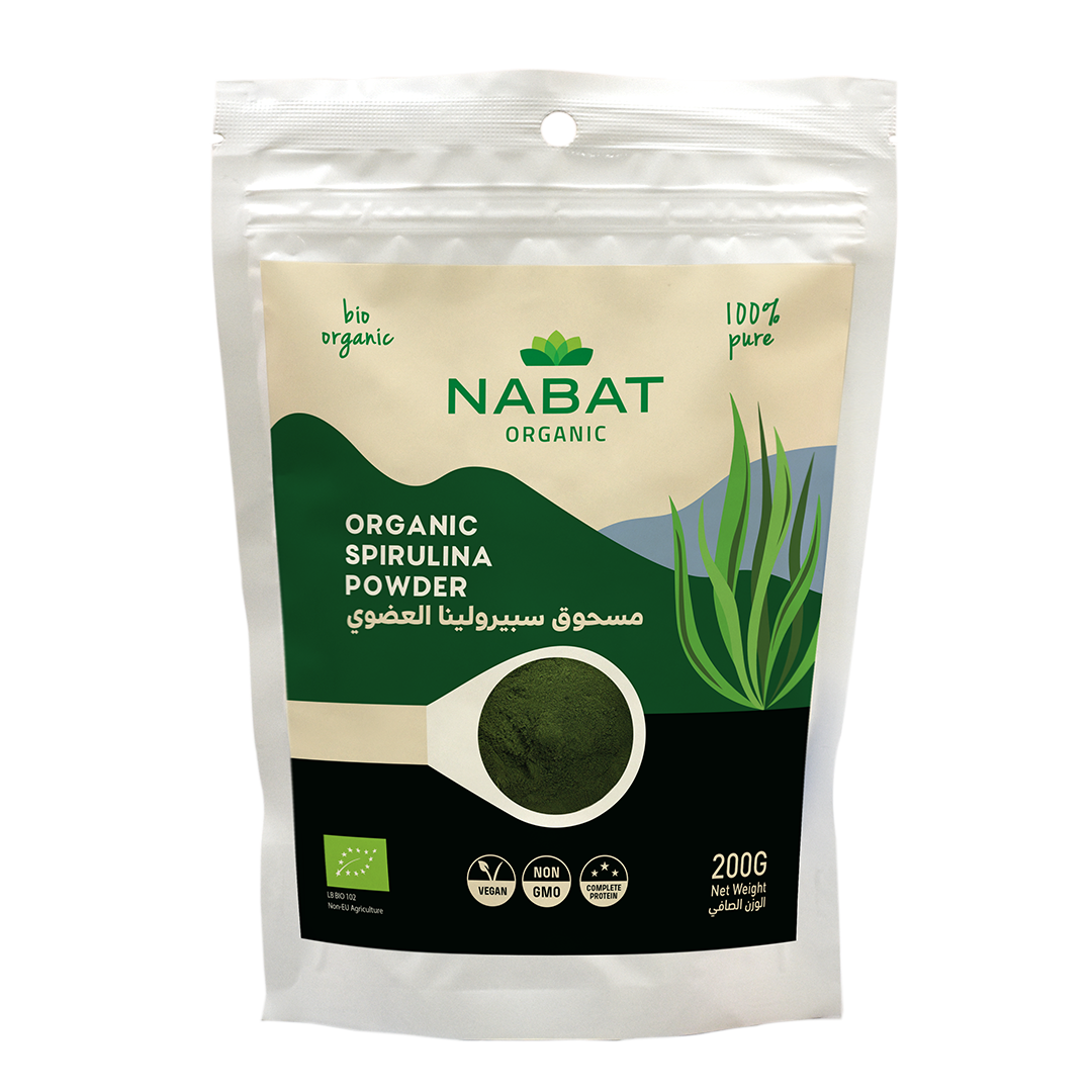 Spirulina Powder Organic (Bag) - Nabat