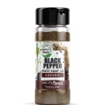 Pepper Black Ground (Jar) - Gourmet Foods