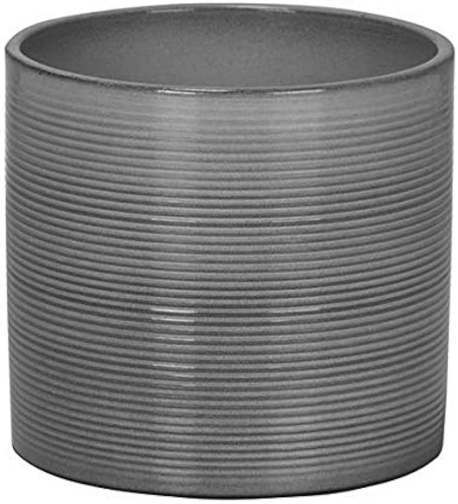 Pot Ceramic 828 Glass Grey (Pot) - Nature by Marc Beyrouthy