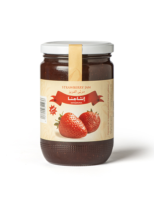 Strawberry Jam (Jar) - Intajouna Strawberry Jam (Jar) - Intajouna - Image 1