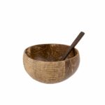 Bowl Coconut + Spoon (pcs) - Bamboo