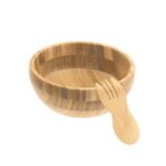 Bowl Salad + Fork (pcs) - E Bamboo