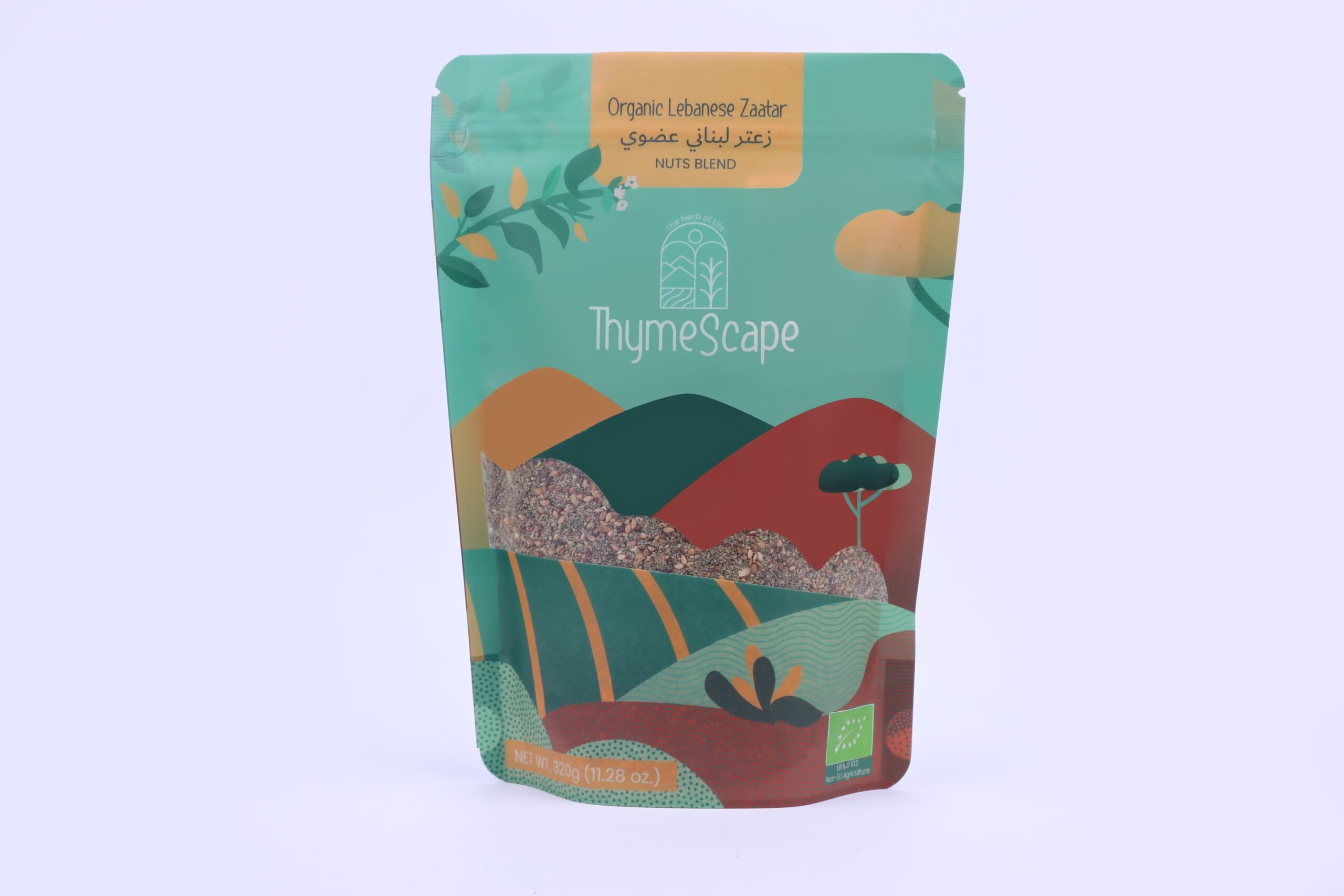 Thyme Zaatar Nuts Blend (Bag) - ThymeScape (1)