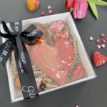 Chocolate Heart Double Side with bonbons (Box) - Goudar