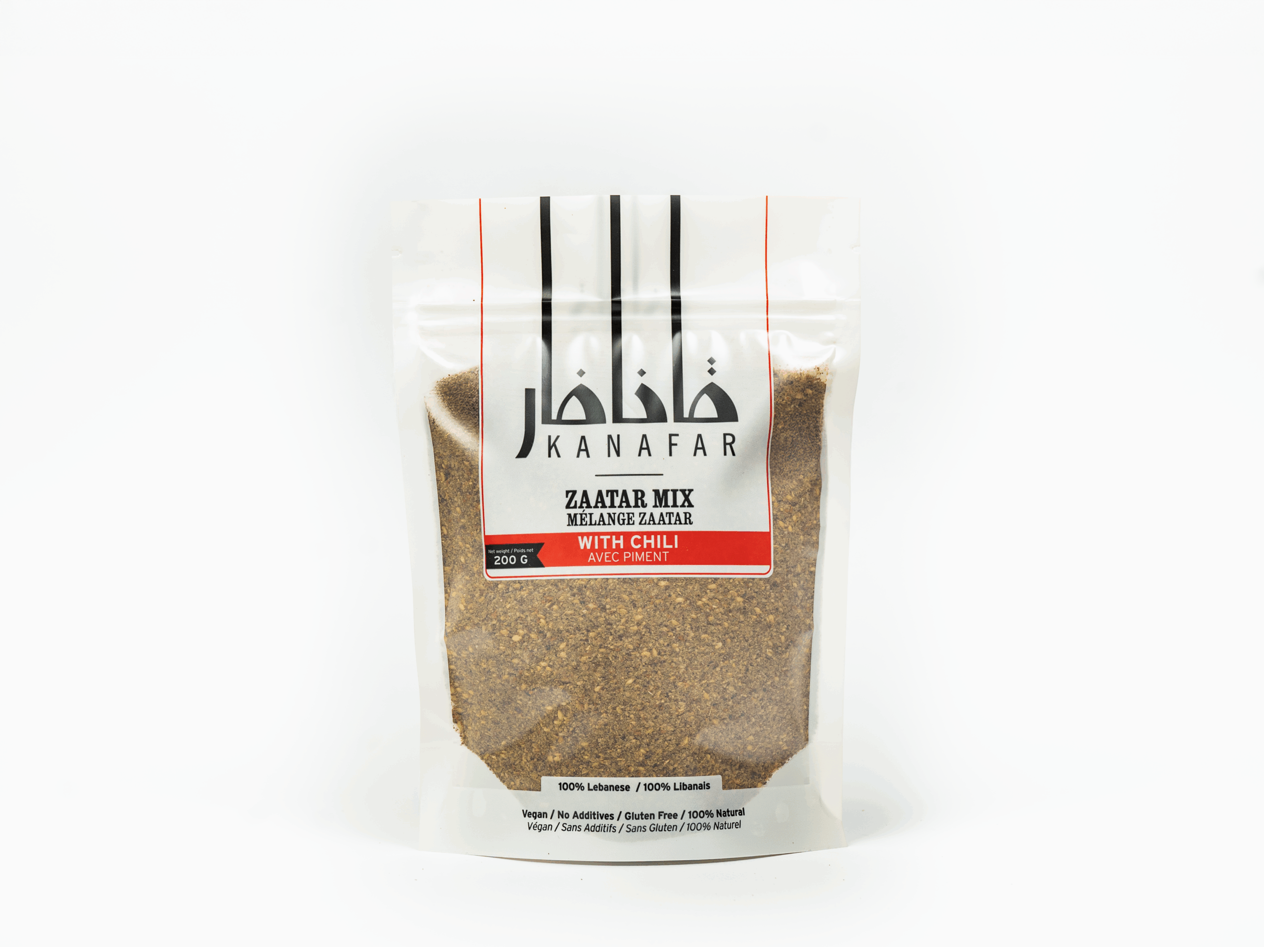Thyme:Zaatar Mix Chili (Bag) - Kanafar Thyme/Zaatar Mix Chili (Bag) - Kanafar - Image 1