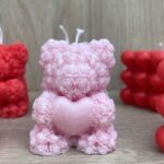 Candle Teddy Bear - Artisaura