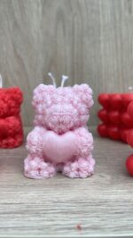 Candle Teddy Bear - Artisaura