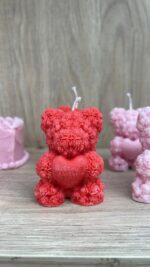Candle Teddy Bear - Artisaura - Image 2