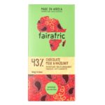 Chocolate Milk 43% With Hazelnuts (Bar) - FairAfric