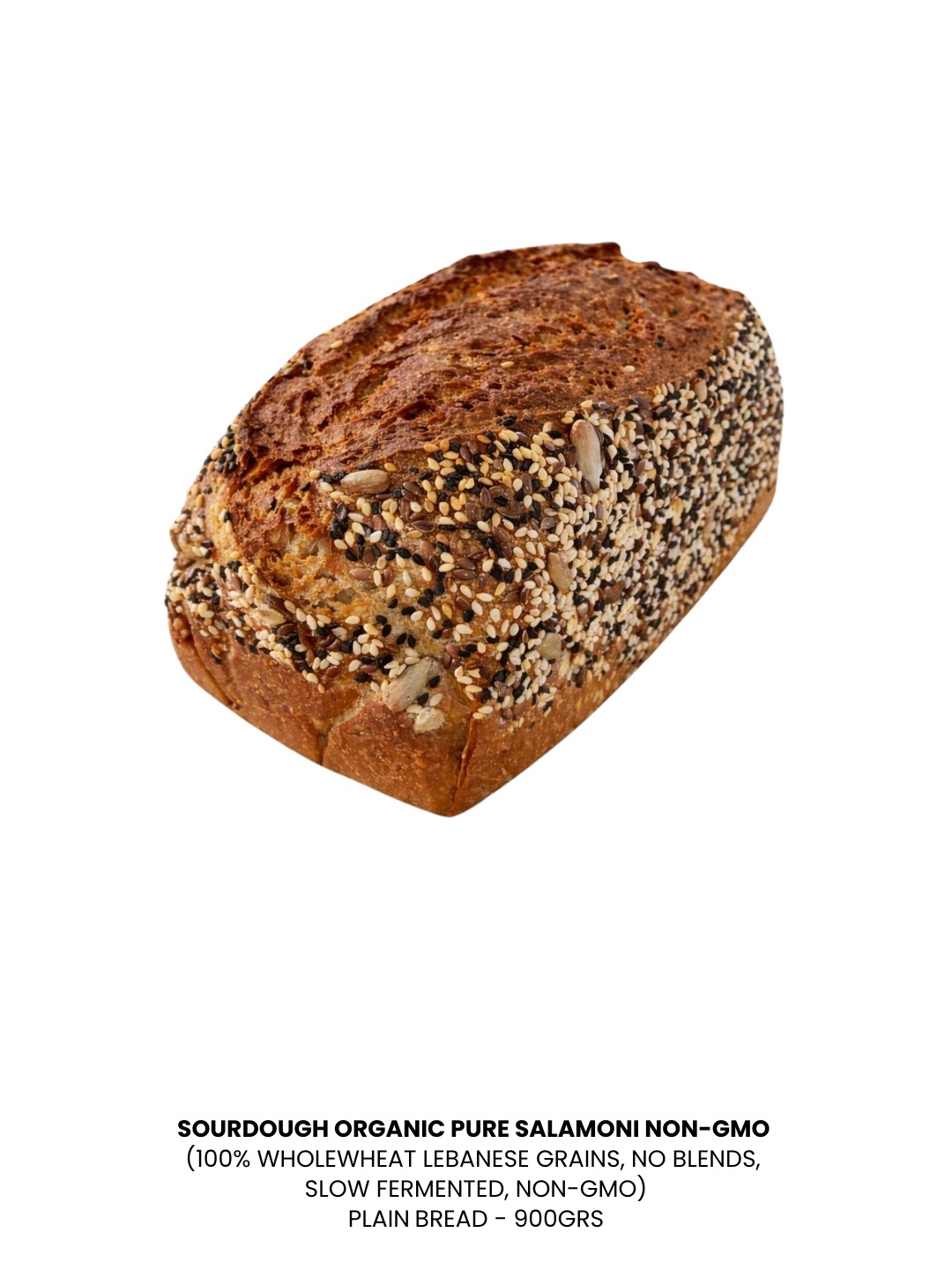 Sourdough Salamoni Multigrain (Pcs) - The Loaf Sourdough Salamoni Multigrain (Pcs) - The Loaf - Image 1