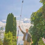 Bypass Cut, Telescopic Pruning Lopper with Saw, 6.5 m Total Reach, 32 mm Cutting Diameter, Bypass Cut - Image 2
