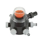 Automatic 6-Channel Water Distributor Hub, Sequential Multi-Zone Distributor, 6 bar Max. Pressure, Mechanical Switching