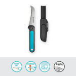 VeggieCut Scissors, Grafting Knife, 8 cm Blade Length, Food-Safe Use, Stainless Steel Blade - Image 4