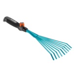 Combisystem Hand Rake for Efficient Garden Maintenance, 12 cm Working Width
