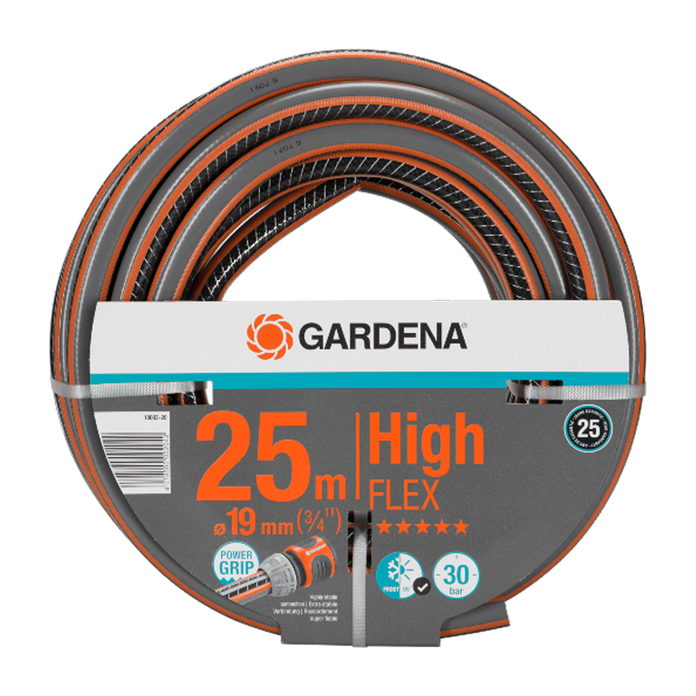 15dd9ccc76d340828e897edc51e32dbf-Original.png Comfort HighFLEX Hose 19 mm (3/4"), 25 m, 30 bar Burst Pressure, Optimal Hold & Everlasting - Image 1