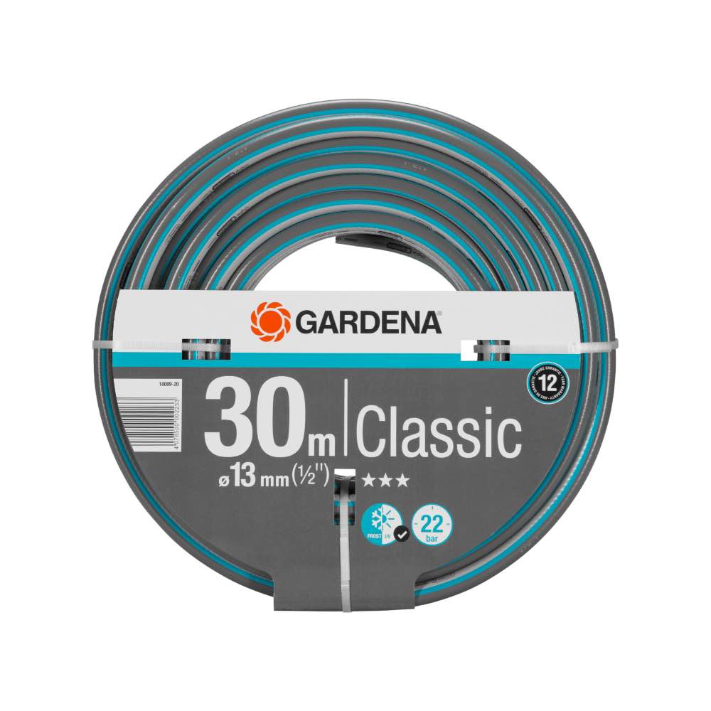 18009-20.jpg Classic Hose 13 mm (1/2"), 30 m, 22 bar Burst Pressure, Flexible & Durable - Image 1