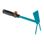 Combisystem Hand Hoe, Perfect for Soil Aeration and Weeding, 5 cm Working Width, 2-Pointed