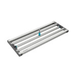 Leveling Rake for Soil or Sand Distribution, 76 cm Working Width, Rounded Panel Design - Image 2