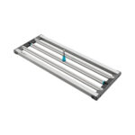 Leveling Rake for Soil or Sand Distribution, 76 cm Working Width, Rounded Panel Design
