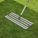 Leveling Rake for Soil or Sand Distribution, 76 cm Working Width, Rounded Panel Design - Image 6