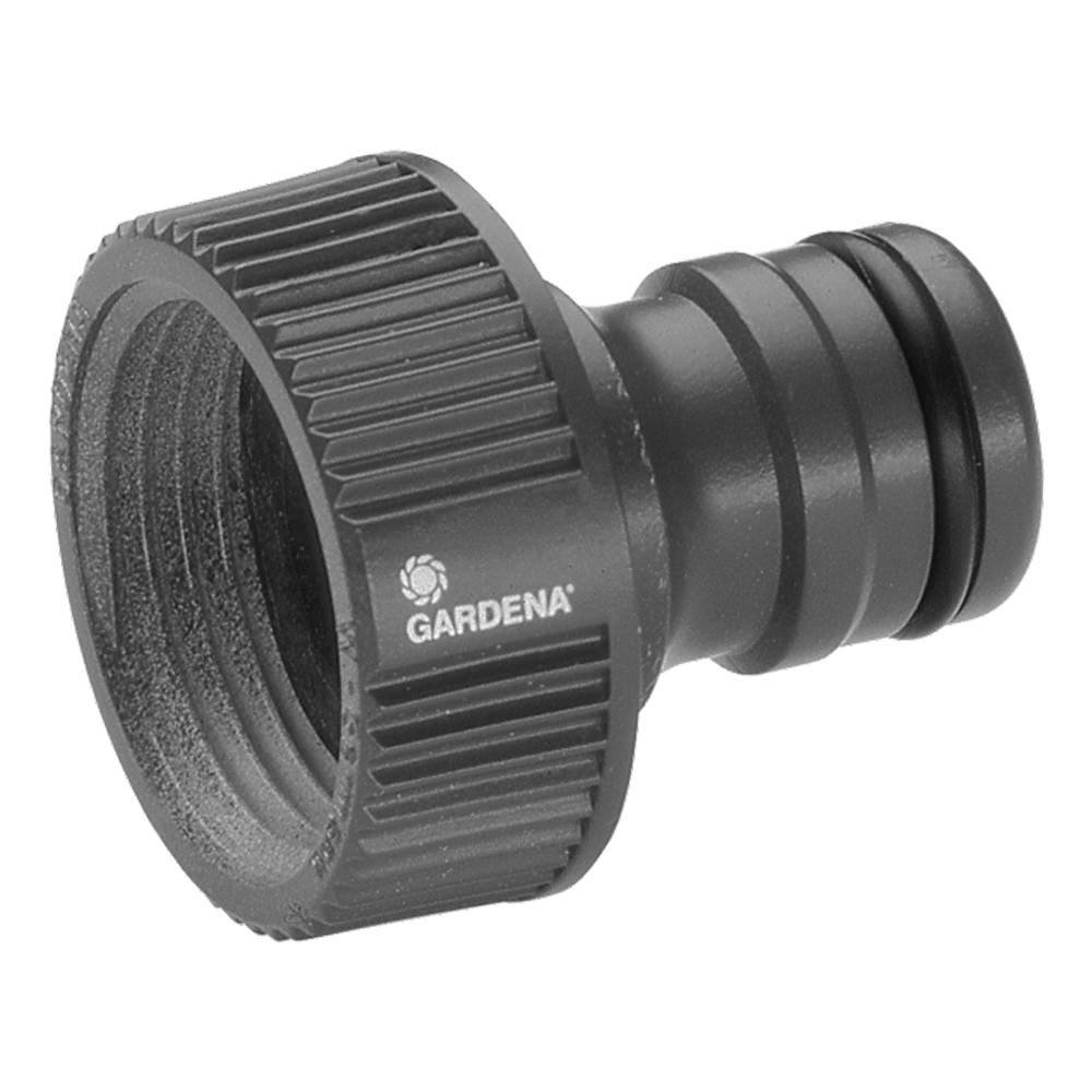 3ee284ab3b4a4ab38fc947de098daae9-Original.png Profi System Threaded Tap Connector 33.3 mm (G 1"), 19 mm (3/4") Hose - Image 1