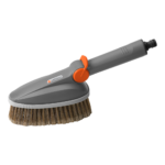 Hand-Held Wash Brush with High-Quality PET Bristles, Adjustable Flow, Soft Surfaces, Shampoo Cleaning, 345 g