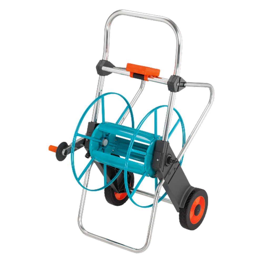 72465c3d785e46d59926b5b7ded73b48-Original.png Metal Hose Trolley 100, Space-Saving and Durable, 100 m Maximum Hose Storage Capacity - Image 1