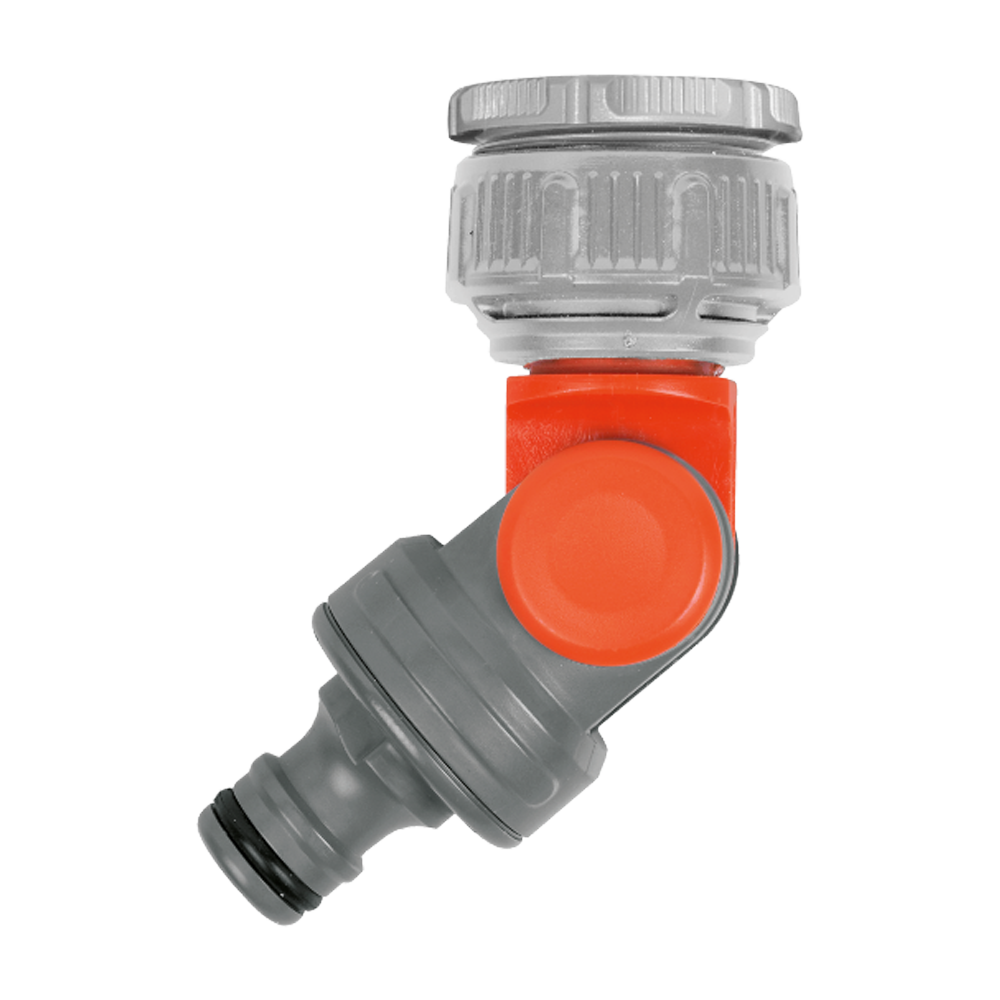 894f799a29fc40ad9e4402322125340a-Original.png Angled Tap Connector with Multi-Thread Adapters: 21 mm (G 1/2"), 23 mm (G 5/8"), 26.5 mm (G 3/4"), 33.3 mm (G 1”) - Image 1