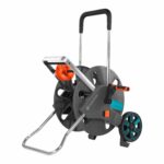 CleverRoll L Easy Hose Trolley, Plastic Body, Optimal Garden Hose Storage, 100 m Maximum Hose Storage Capacity