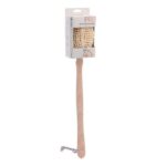 London Professional Vegan Dry Body Brush Long Detachable Curved Handle - Scentel - Image 3