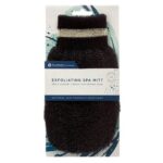 London Professional Exfoliating Spa Mitt Black - Scentel - Image 3