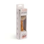 London Premium Olive Wood Facial Brush Exfoliating Natural Bristle - Scentel - Image 3