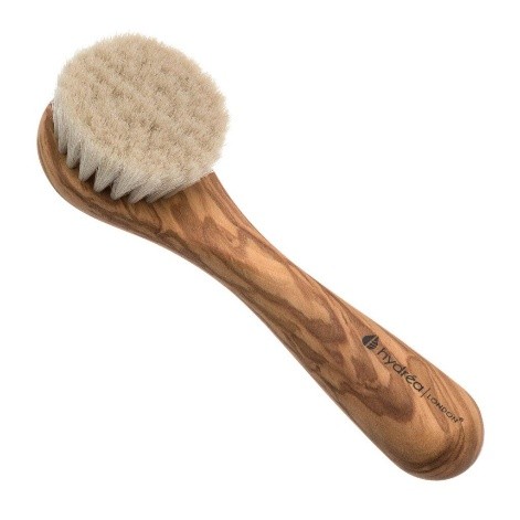 Picture33 London Premium Olive Wood Facial Brush Super Soft Exfoliating Natural Bristle - Scentel - Image 1