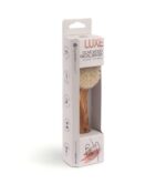 London Premium Olive Wood Facial Brush Super Soft Exfoliating Natural Bristle - Scentel - Image 3
