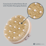 London Detox Body Brush Natural Bristle - Scentel - Image 2