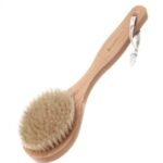 London Classic Dry and Wet Body Brush with Short Handle - Scentel