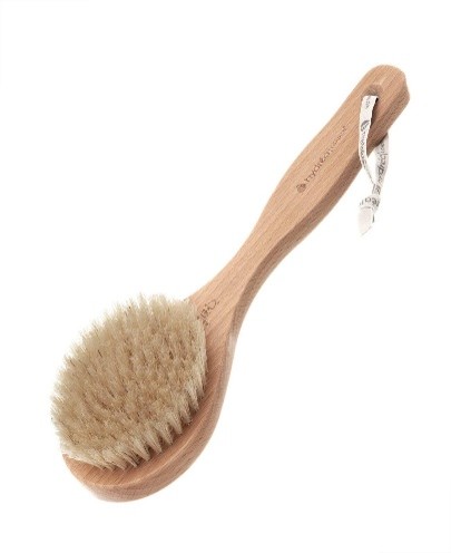 Picture70 London Classic Dry and Wet Body Brush with Short Handle - Scentel - Image 1