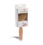 London Classic Dry and Wet Body Brush with Short Handle - Scentel - Image 2