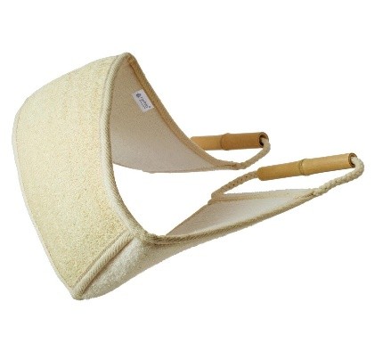 Picture76 London Bamboo Loofah Back Exfoliator - Scentel - Image 1